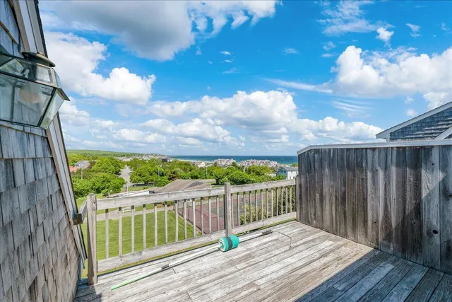 a view of a house with wooden floor