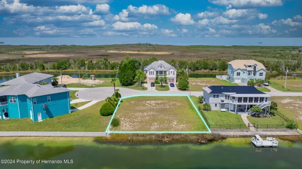 a view of a lake with a mountain