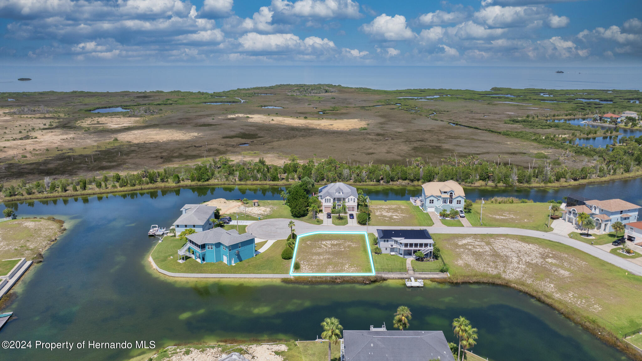 3358 Bluefish Drive Brooksville, FL 34607 - Photo 6 of 13 a view of a lake with a mountain