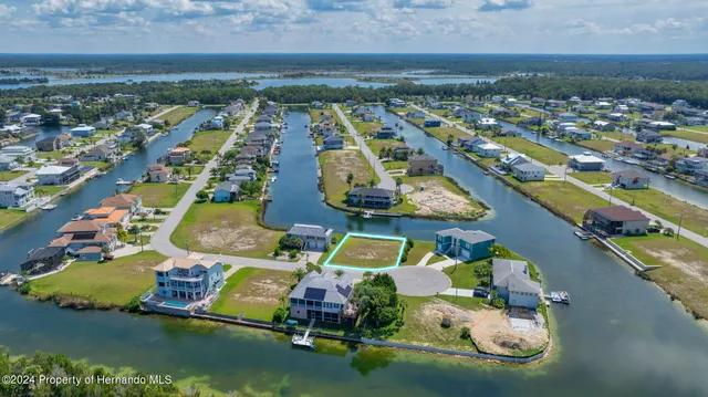 an aerial view of a residential houses with outdoor space