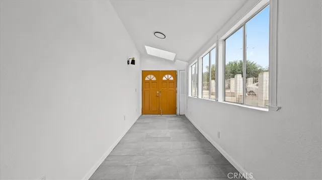 a view of an entryway