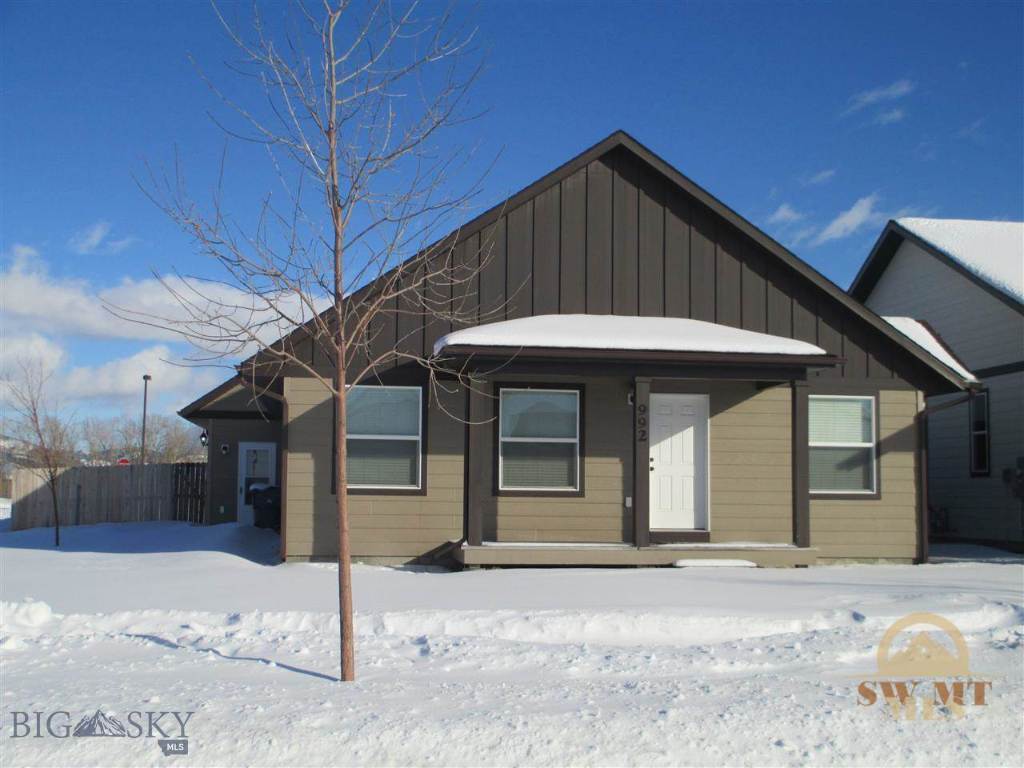 992 Pin Bozeman, MT 59718 - Photo 1 of 1 Front-Winter