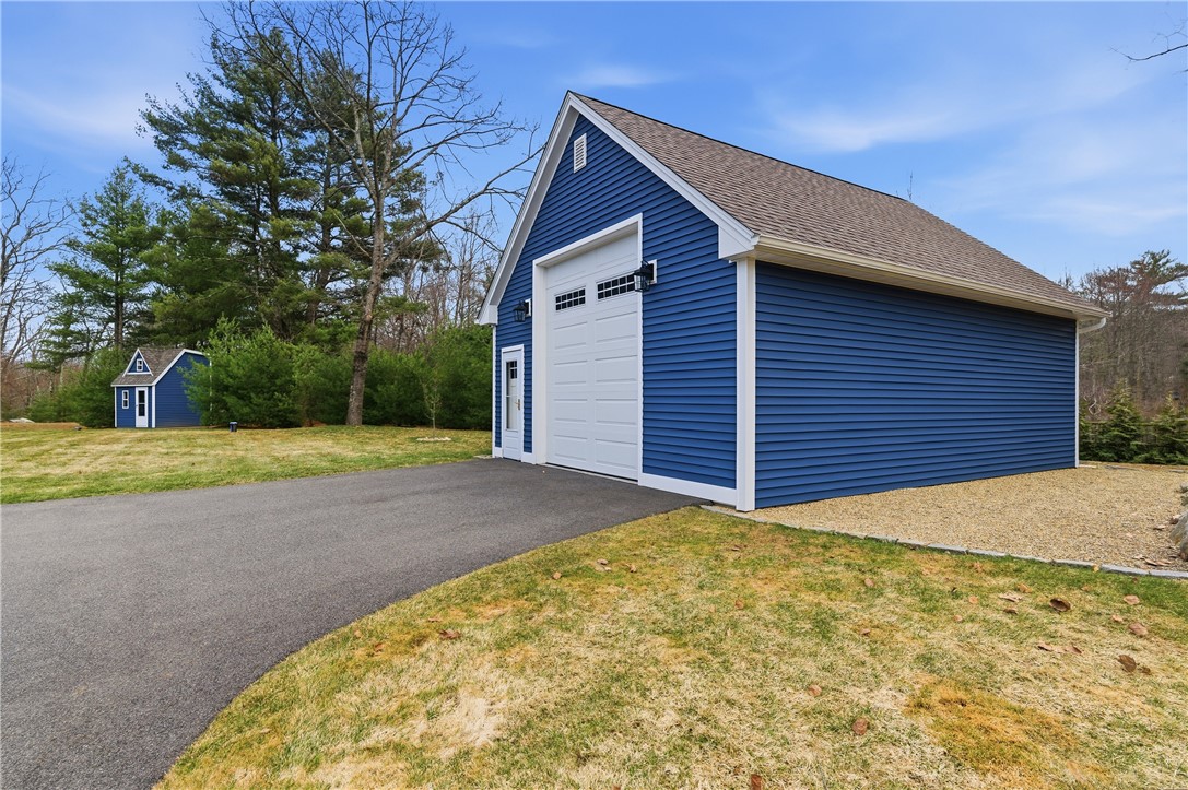 191 Rocky Hill Road Smithfield, RI 02917 - Photo 45 of 49 Detached 2 car oversized garage!!