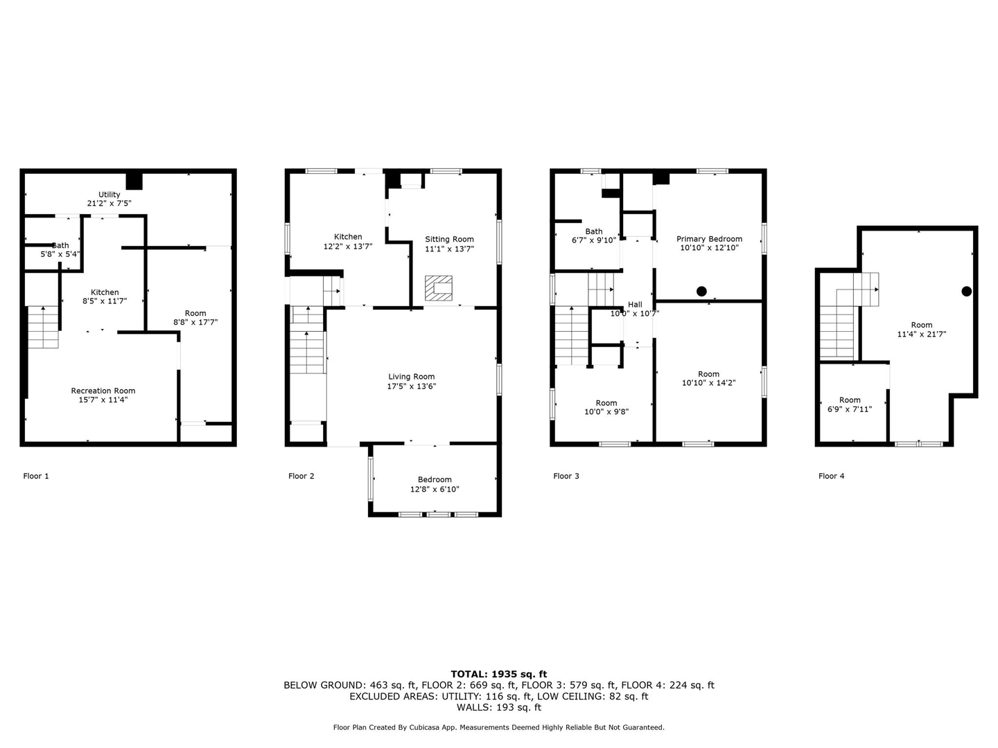 1721 28th Street Rock Island, IL 61201 - Photo 25 of 27 a black and white photo of a living room