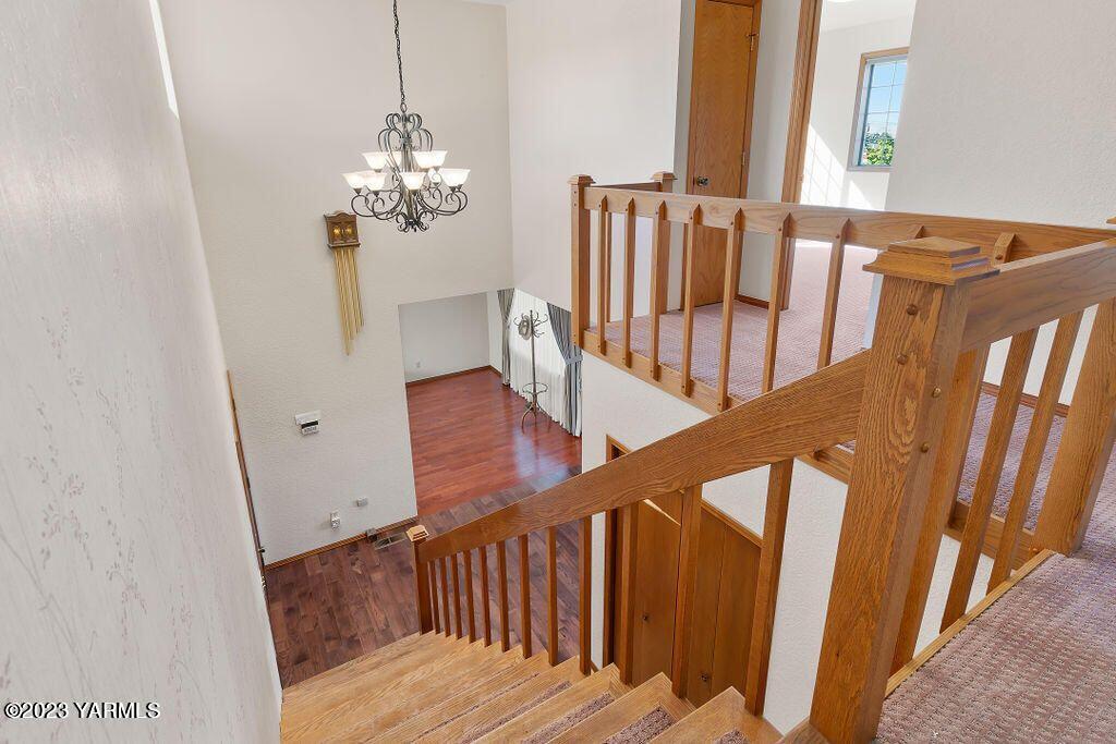 1703 Stein Road Yakima, WA 98908 - Photo 16 of 41 a view of a balcony with wooden floor