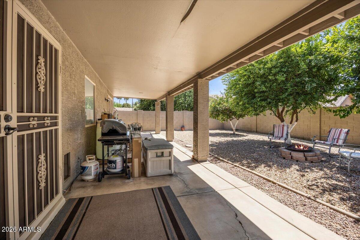 49 West Ivanhoe Street Gilbert, AZ 85233 - Photo 32 of 54 a view of a living room and a balcony