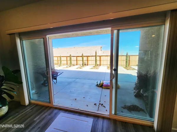 a view of front door