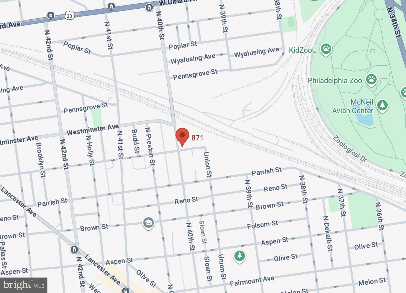 871 North 40th Street Philadelphia, PA 19104 - Photo 4 of 6 a picture of a bathroom with a shower