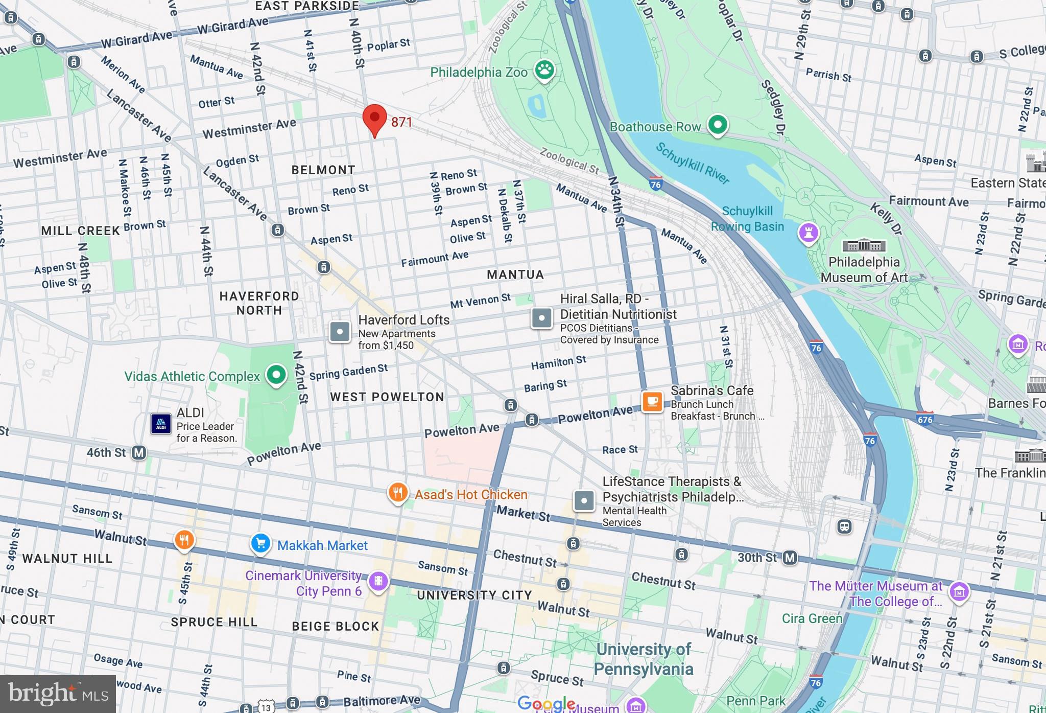 871 North 40th Street Philadelphia, PA 19104 - Photo 6 of 6 a view of building with an outdoor space