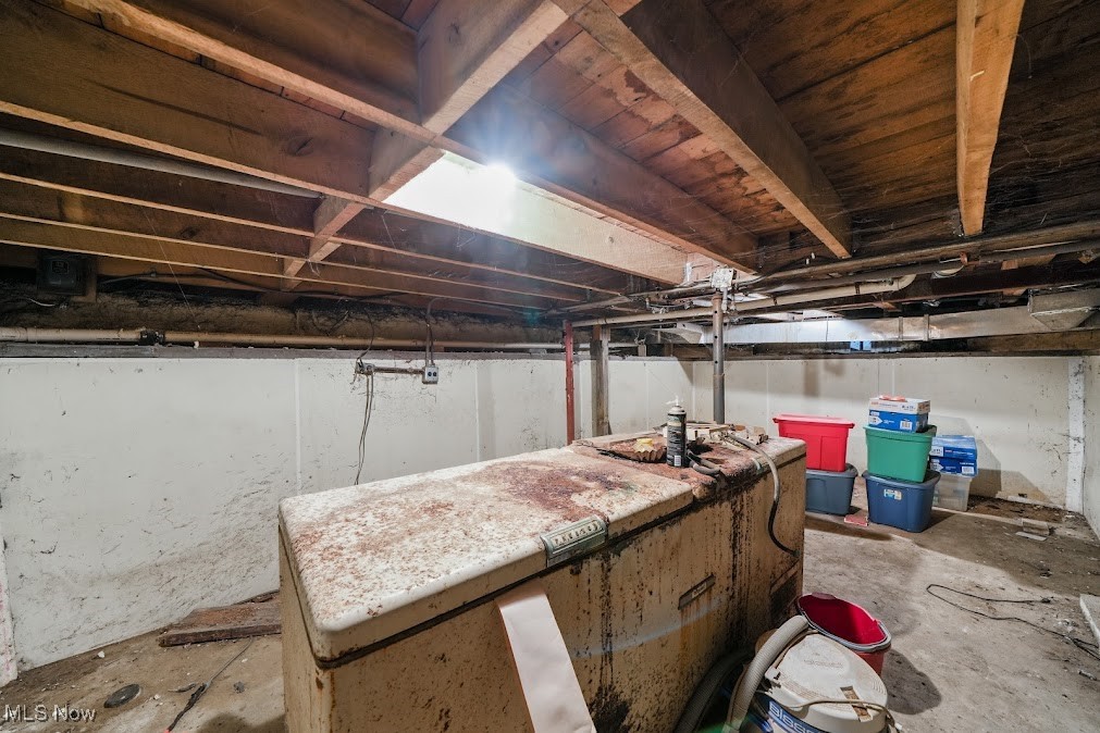 5324 Streeter Road Mantua, OH 44255 - Photo 12 of 37 View of basement