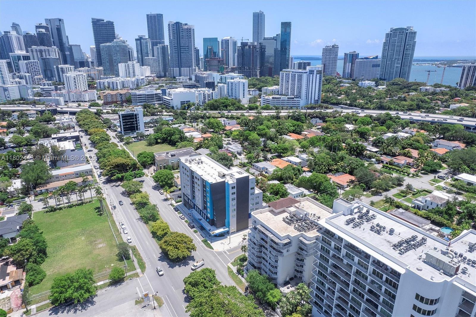 280 Southwest 20th Road, Unit 407 Miami, FL 33129 - Photo 21 of 23 a city view with tall buildings