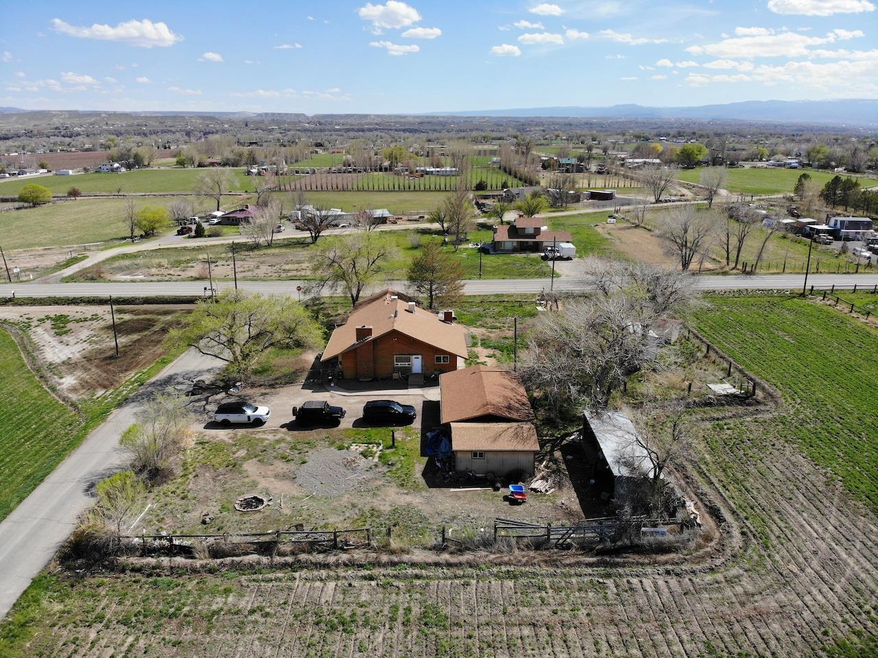 3458 G Road Clifton, CO 81520 - Photo 29 of 30 an aerial view of a house with a yard