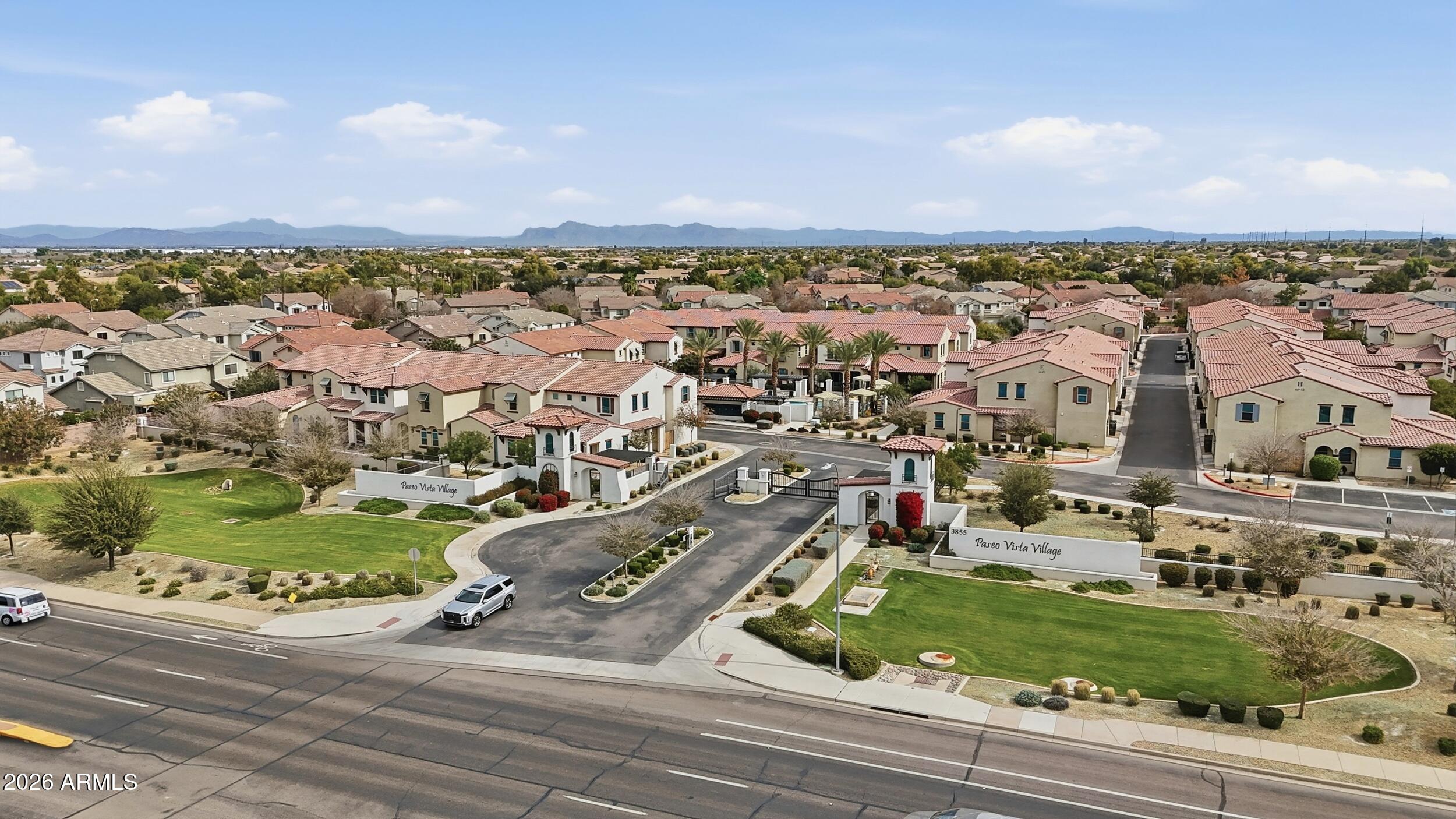 3855 South McQueen Road, Unit 34 Chandler, AZ 85286 - Photo 46 of 48 an aerial view of multiple house