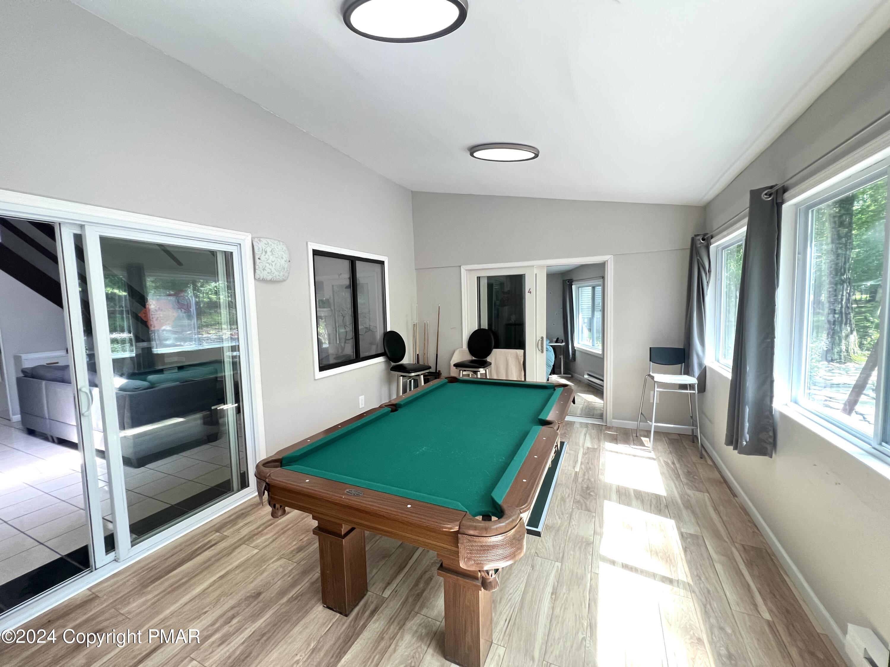 236 Regent Street Bushkill, PA 18324 - Photo 24 of 67 a room with pool table and windows
