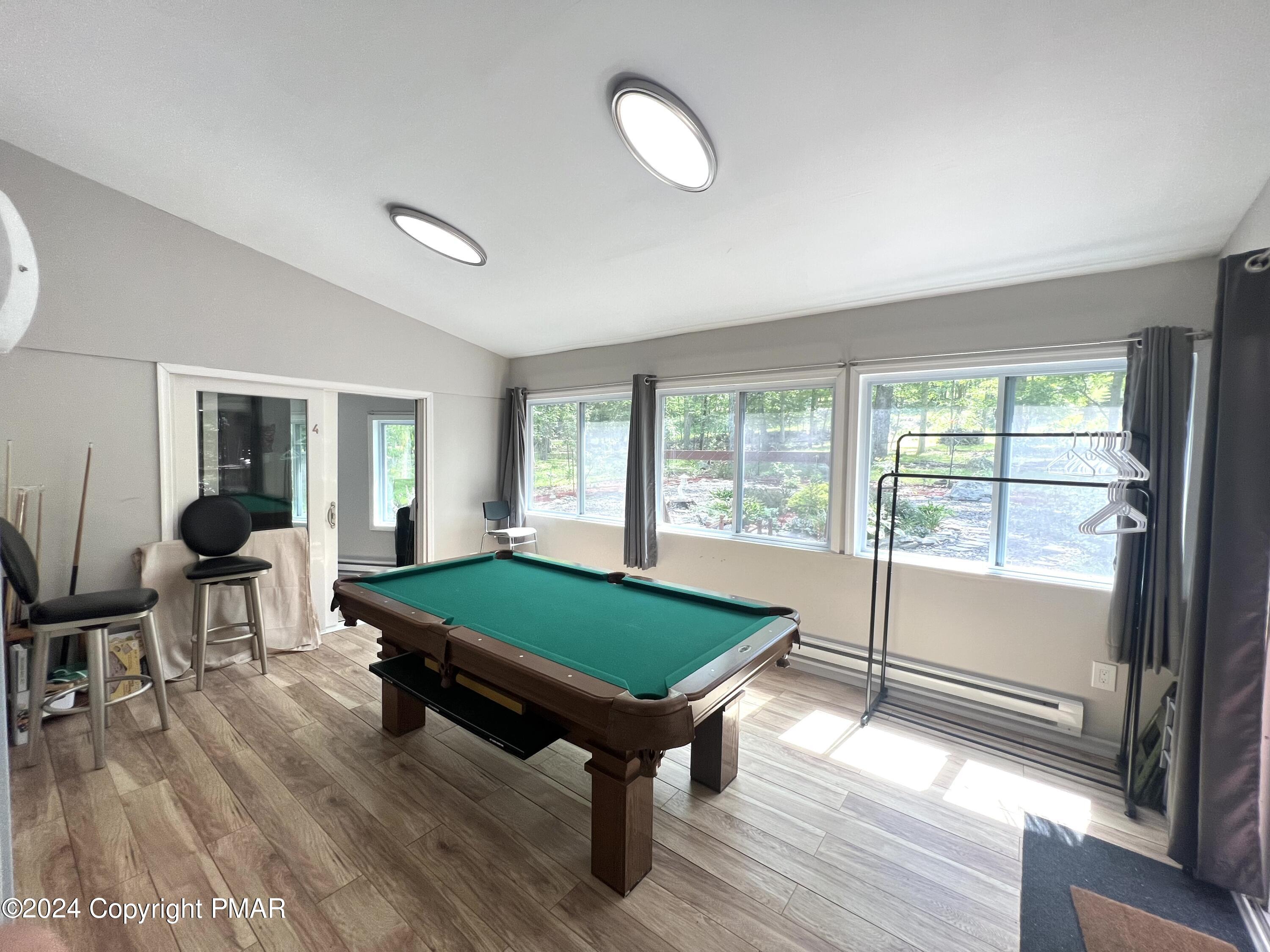 236 Regent Street Bushkill, PA 18324 - Photo 25 of 67 a room with furniture pool table and windows