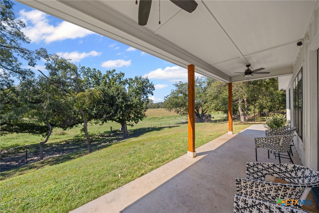 28099 Fm 2670 Killeen, TX 76549 - Photo 35 of 48 a view of a porch with furniture and garden