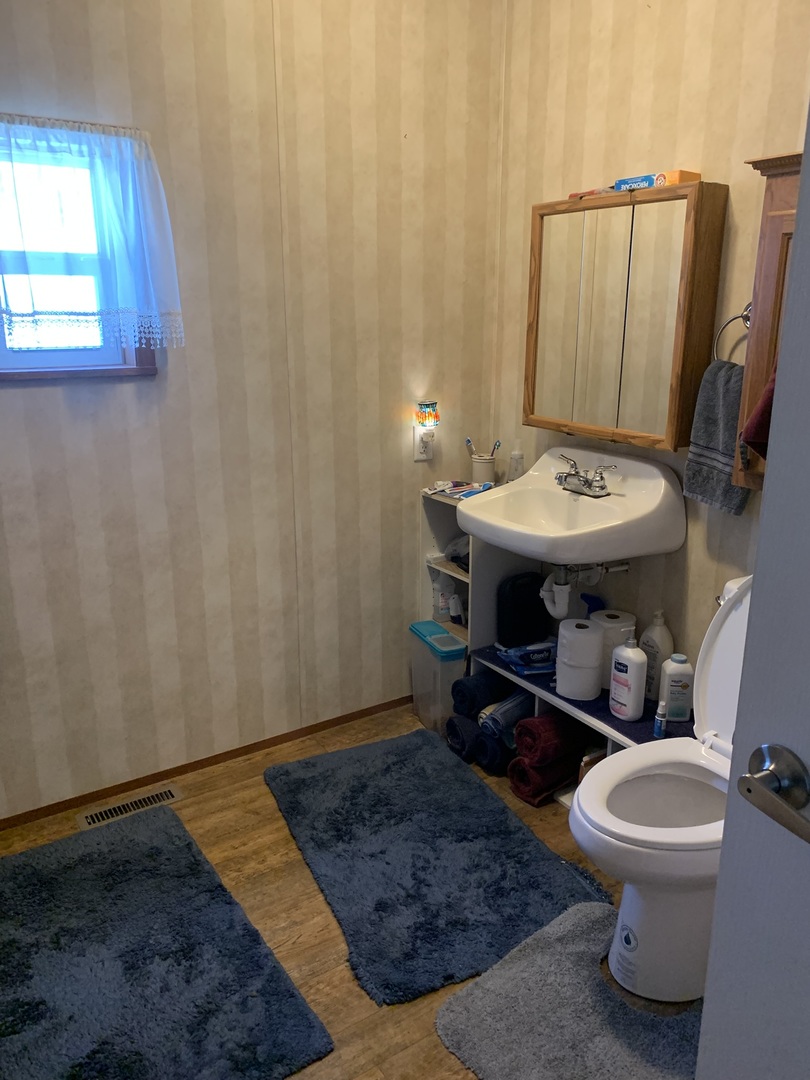18 Troy Court Bloomington, IL 61701 - Photo 6 of 17 a bathroom with a sink and a toilet