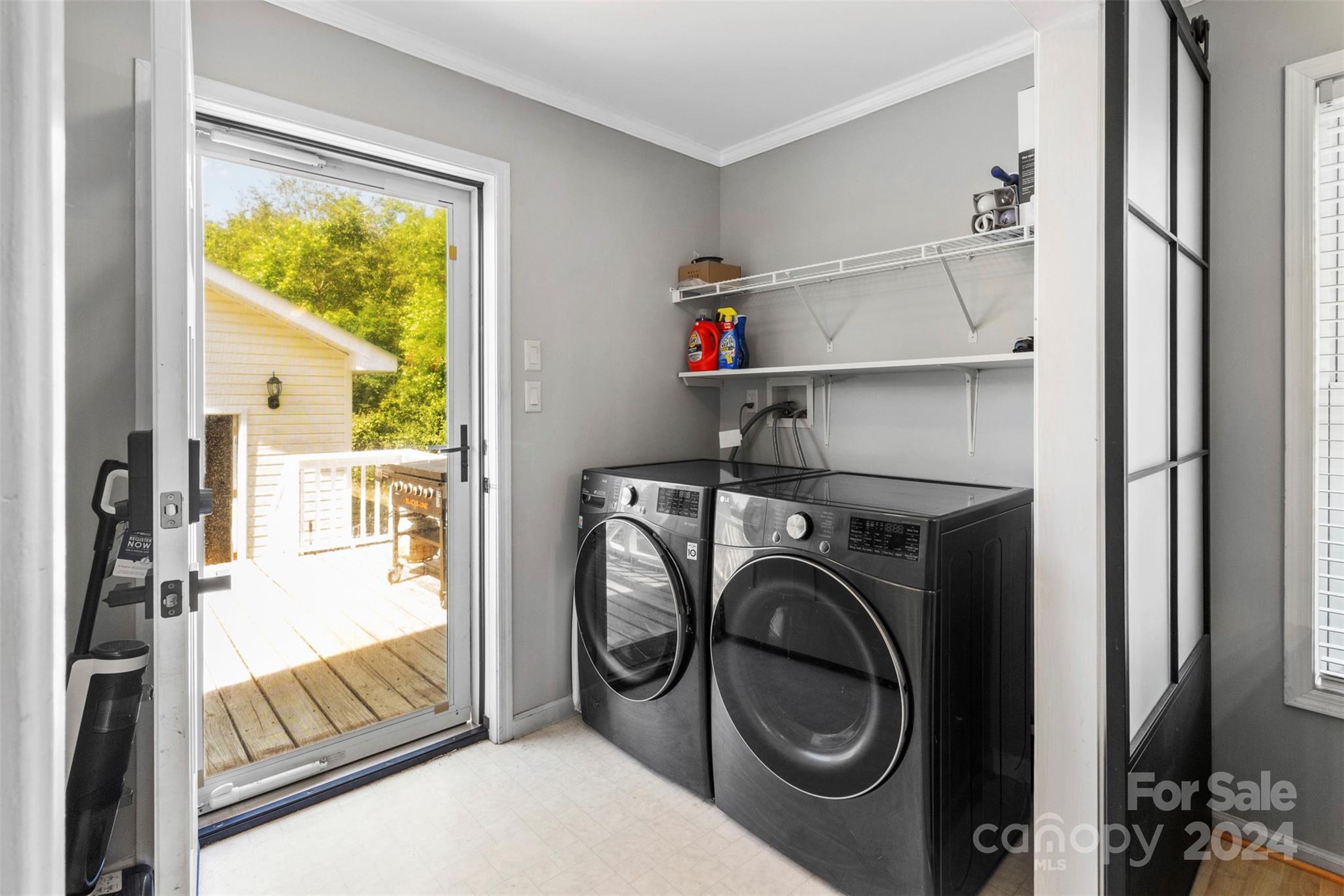 852 Langley Drive Chester, SC 29706 - Photo 16 of 35 a utility room with closet dryer and washer