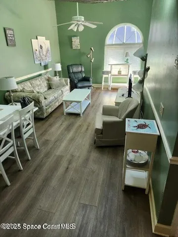 a bedroom with a bed and a fireplace