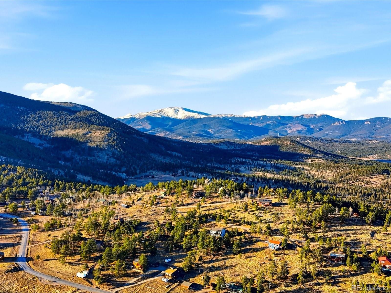 201 Moss Rock Road Bailey, CO 80421 - Photo 3 of 43 an aerial view of multiple house