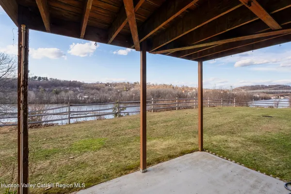 a view of a ocean from a window