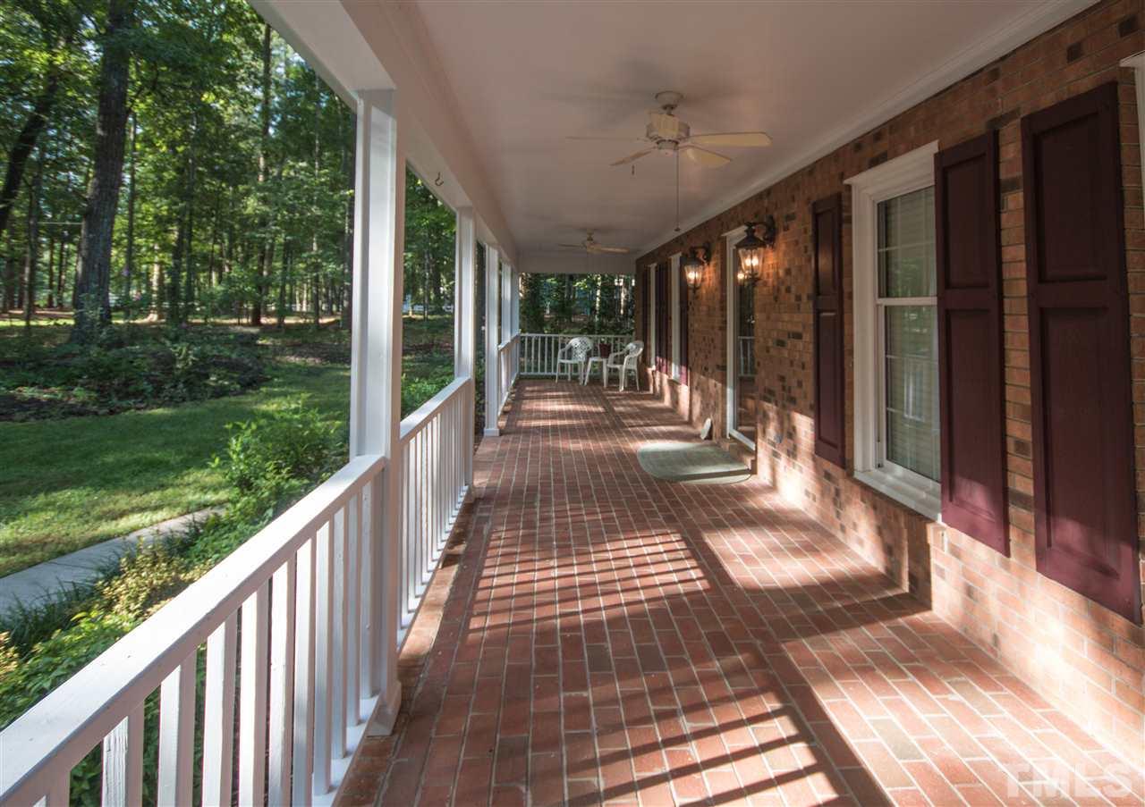 7626 Herndon Road Durham, NC 27713 - Photo 2 of 25 Measures 42' x 8' . Faces east so mornings are warmed by the sun and afternoons cooled with the shade.