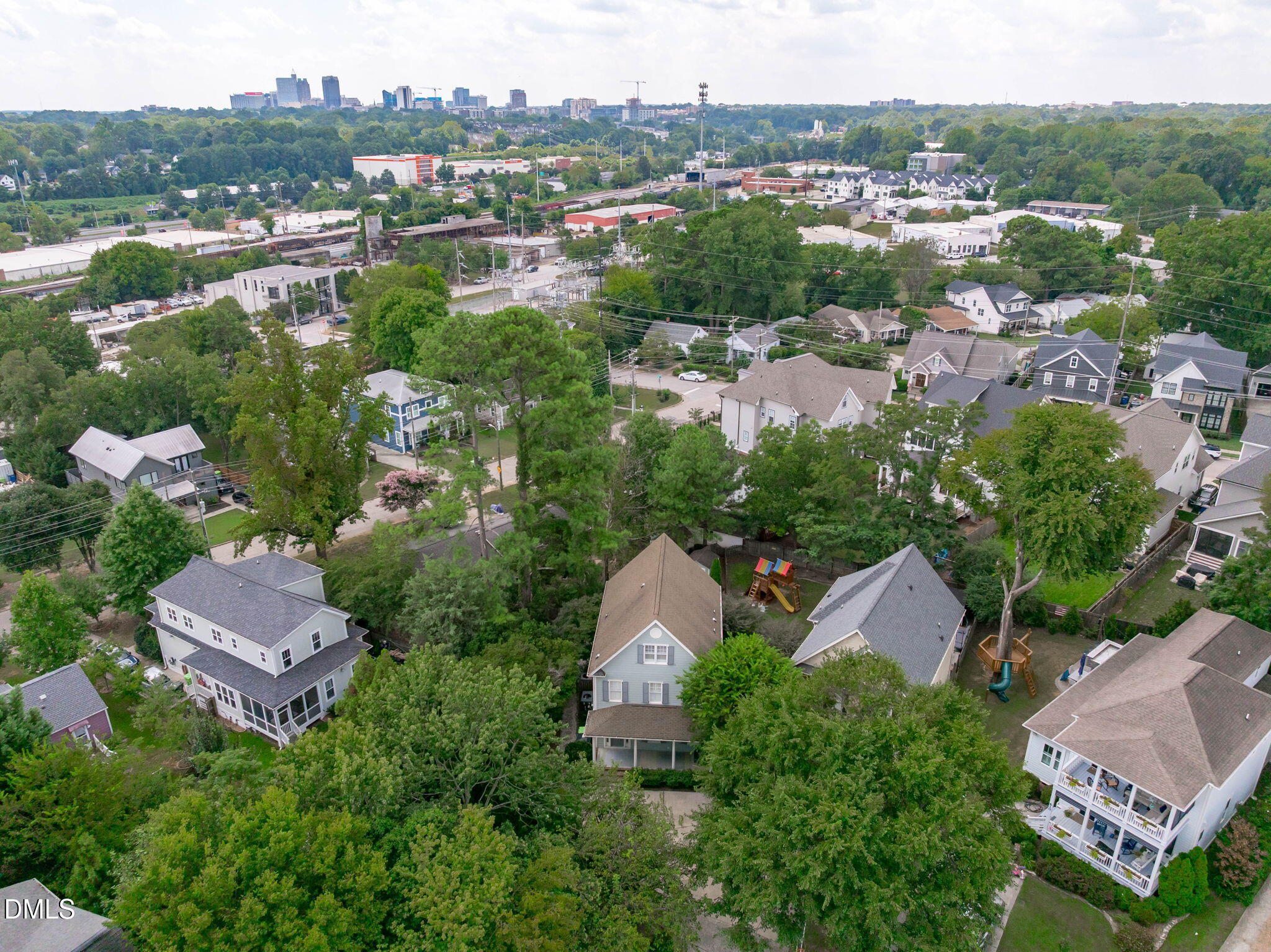 614 New Road Raleigh, NC 27608 - Photo 29 of 31 Aerial (1 of 8)