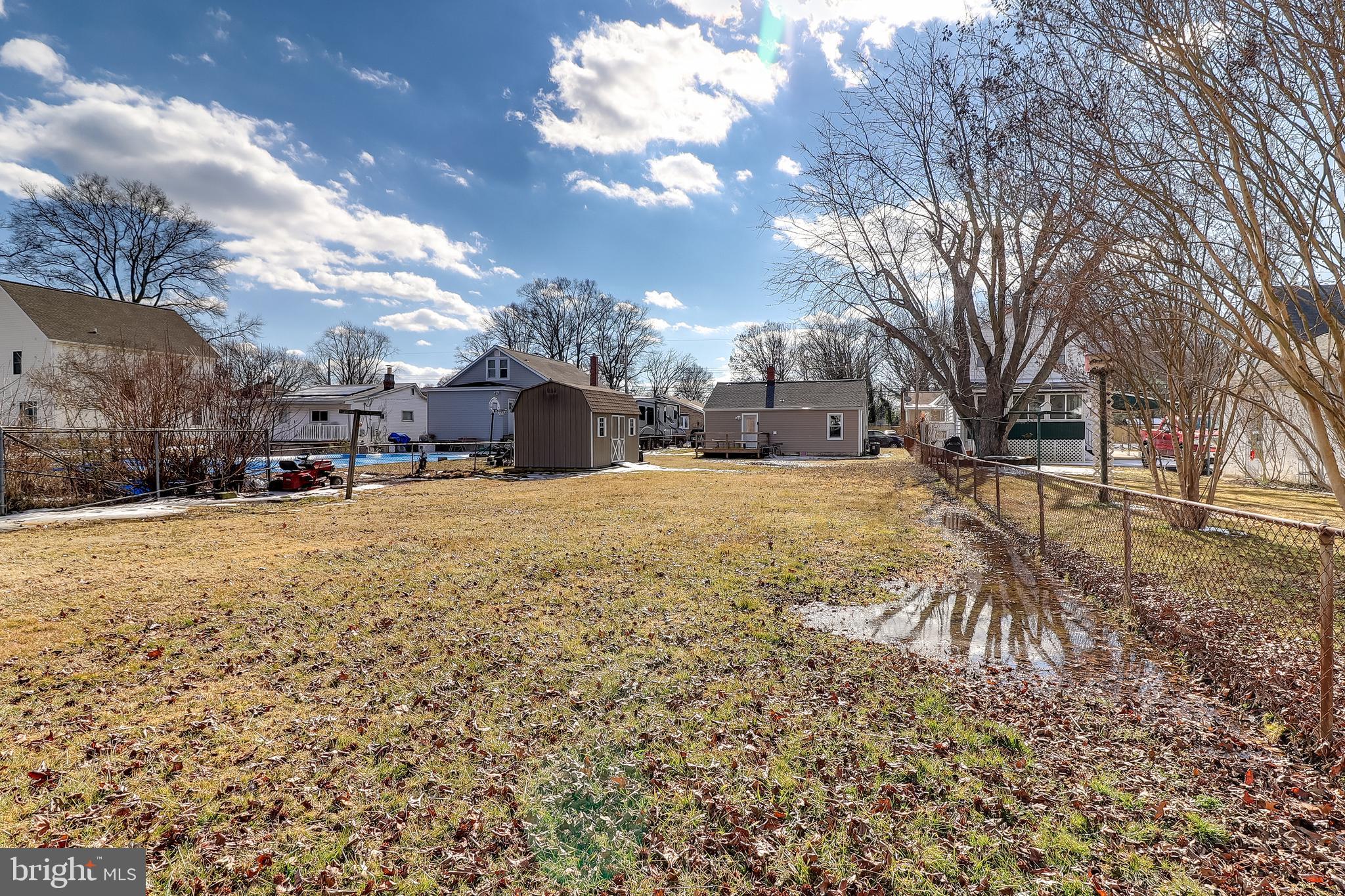 323 Homberg Avenue Baltimore, MD 21221 - Photo 30 of 30 Rear yard- Home Situated on .23 of An Acre
