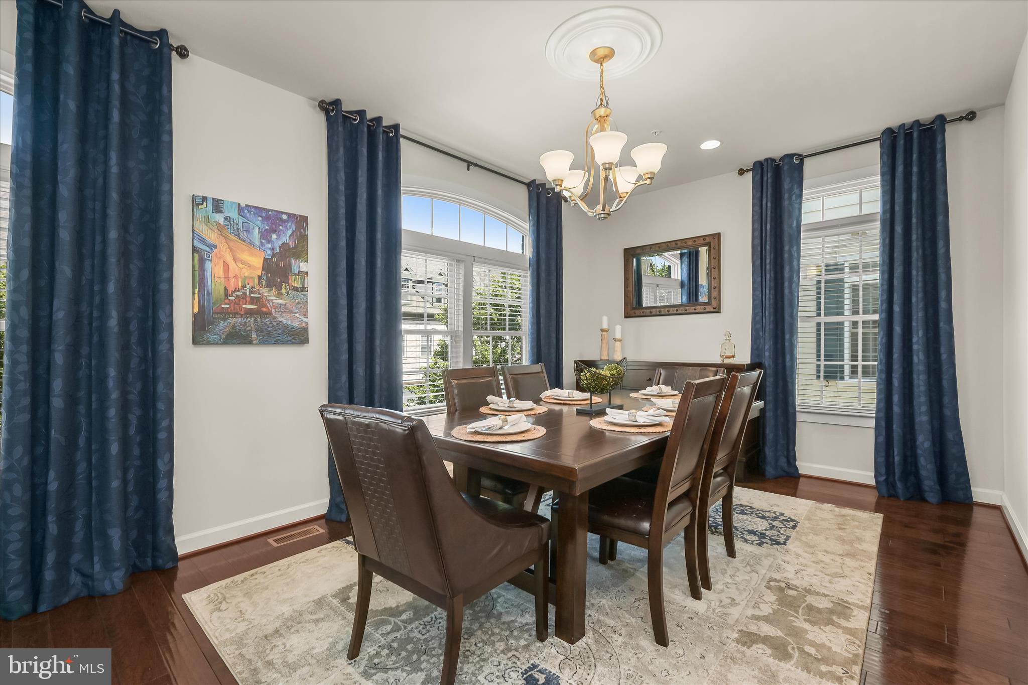 11285 Terrace Lane Fulton, MD 20759 - Photo 26 of 52 a view of a dining room with furniture window and wooden floor