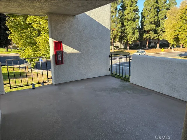 a view of front door