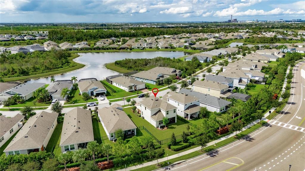 5534 Silver Sun Drive Apollo Beach, FL 33572 - Photo 53 of 76 an aerial view of multiple house