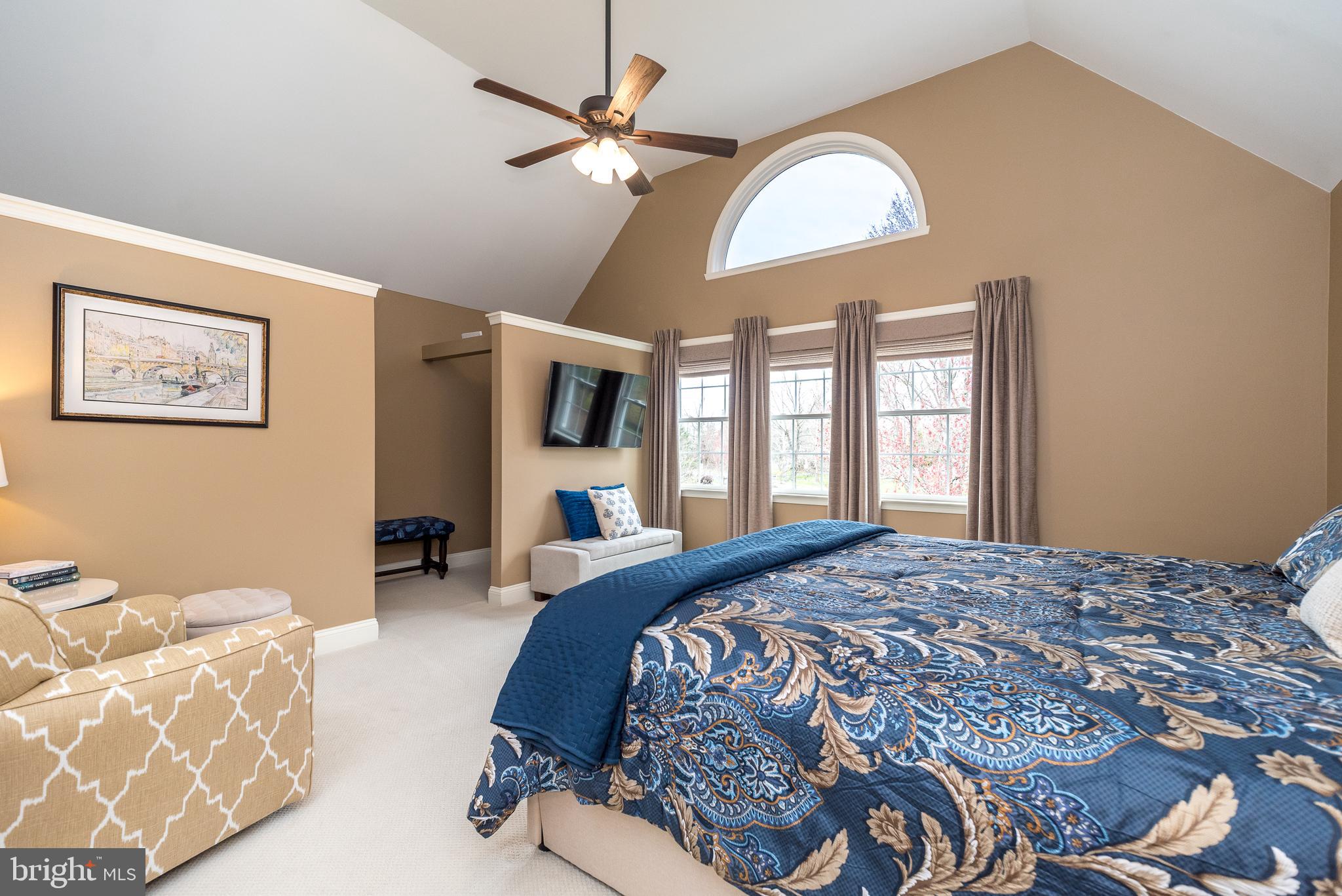 214 Broad Acres Road Lansdale, PA 19446 - Photo 24 of 65 Master Suite with Sunburst Window