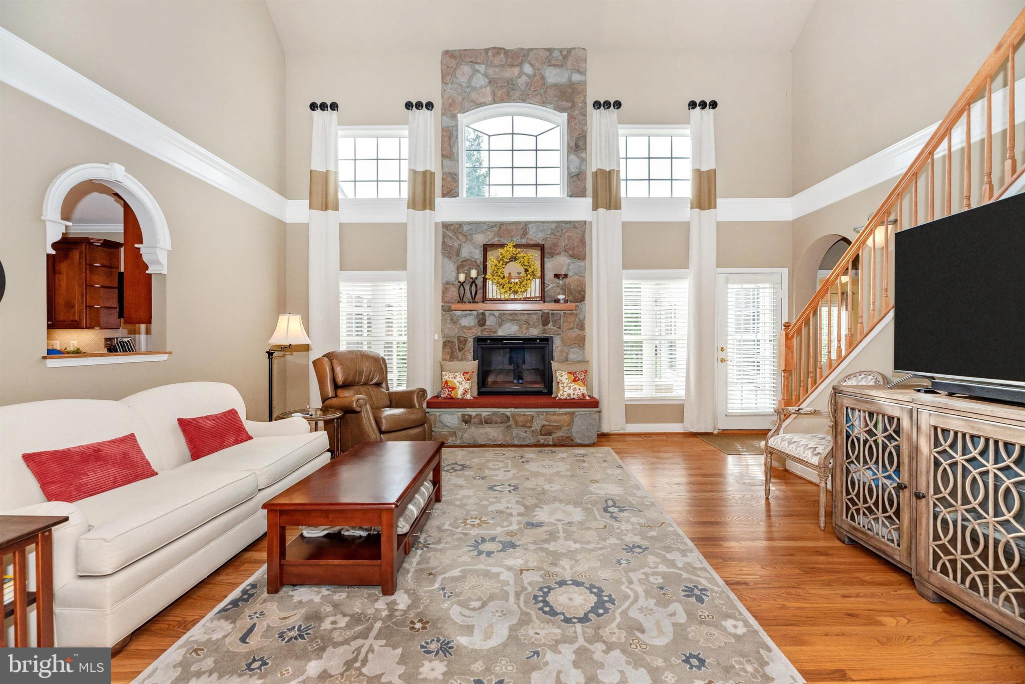 2675 Monocacy Ford Road Frederick, MD 21701 - Photo 11 of 75 Family room centered by gas fireplace