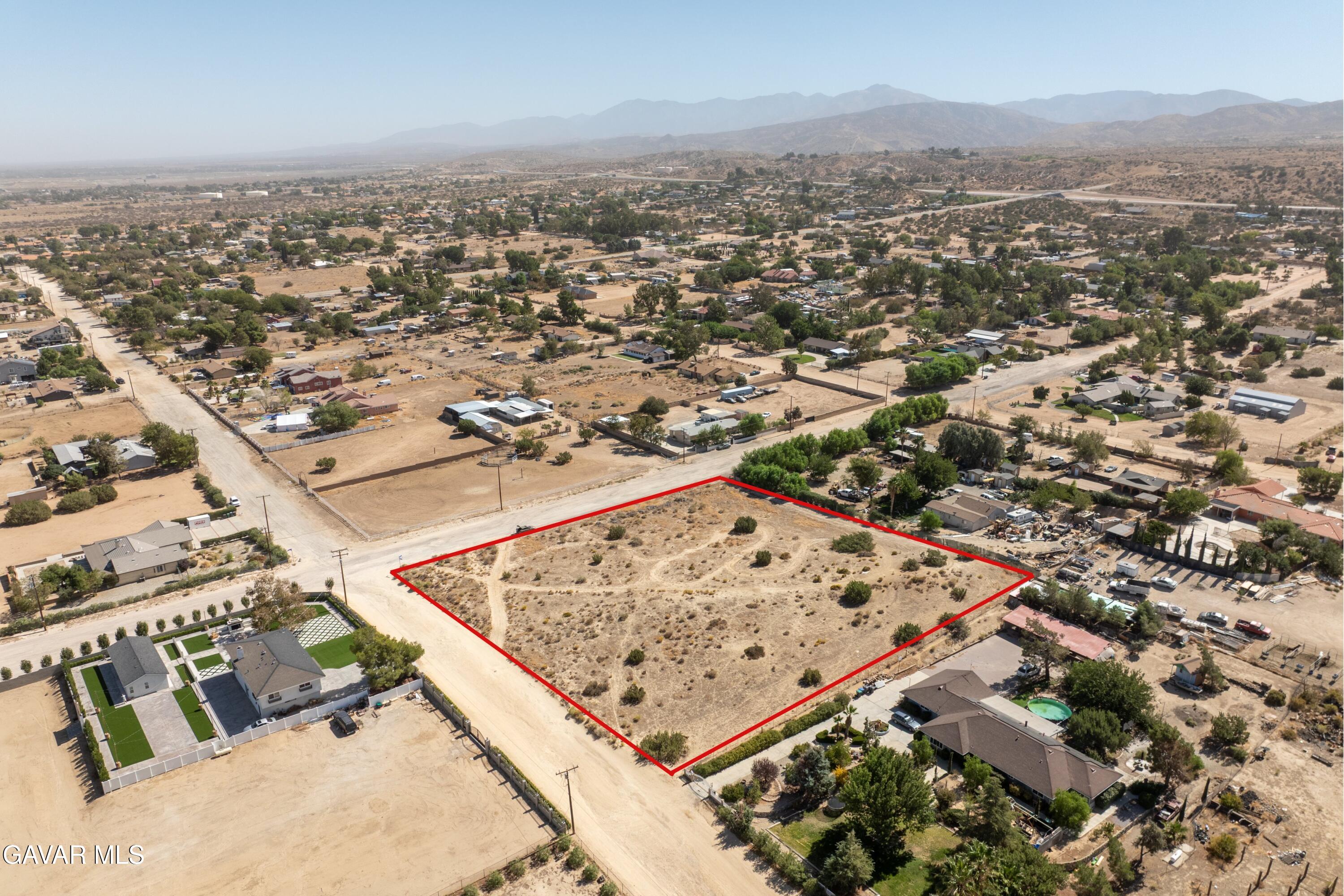 T2 37th Palmdale, CA 93550 - Photo 6 of 9 an aerial view of residential houses with outdoor space