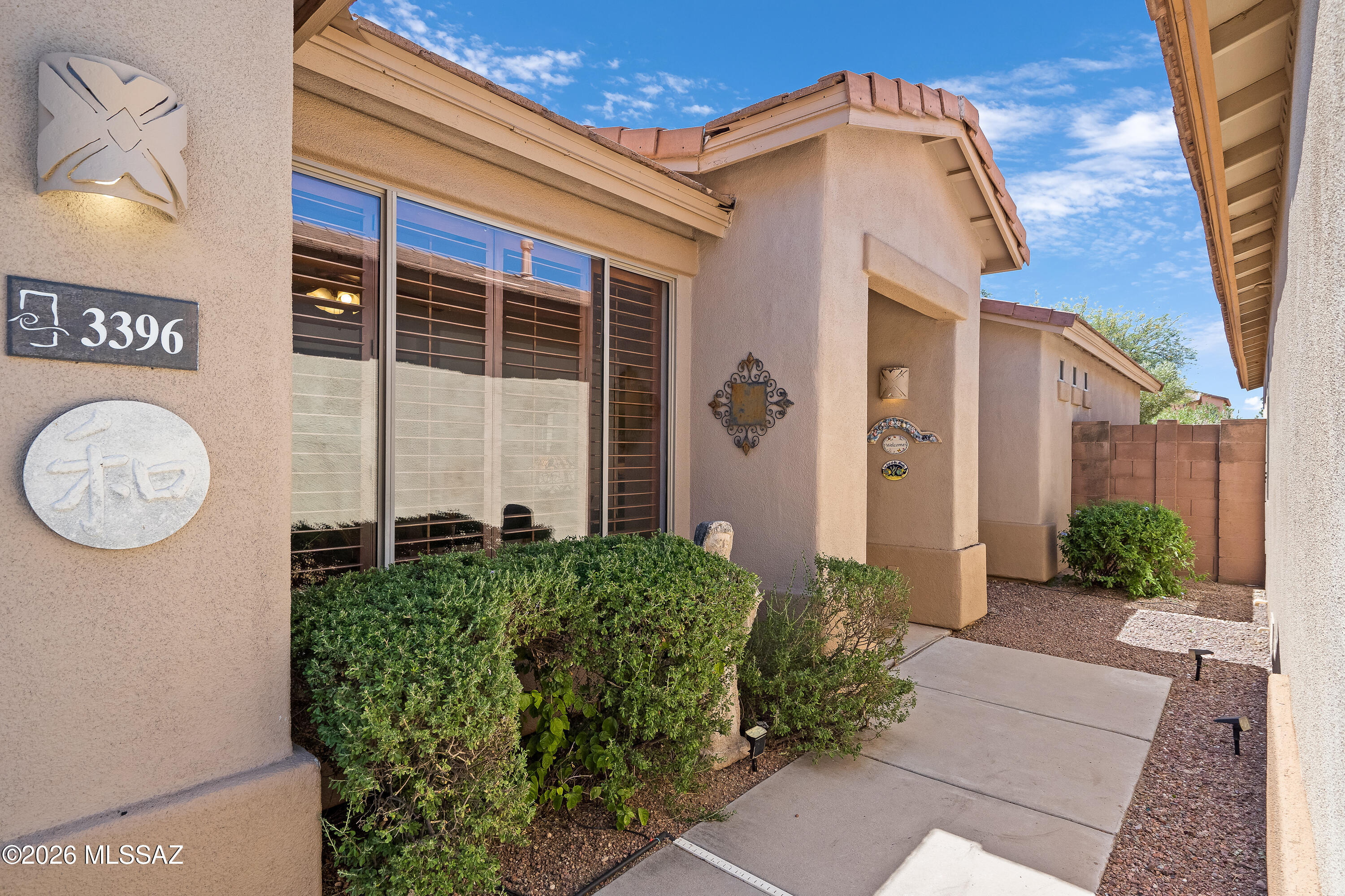 3396 North Camino Rio Colorado Tucson, AZ 85712 - Photo 28 of 32 a front view of a house with garden