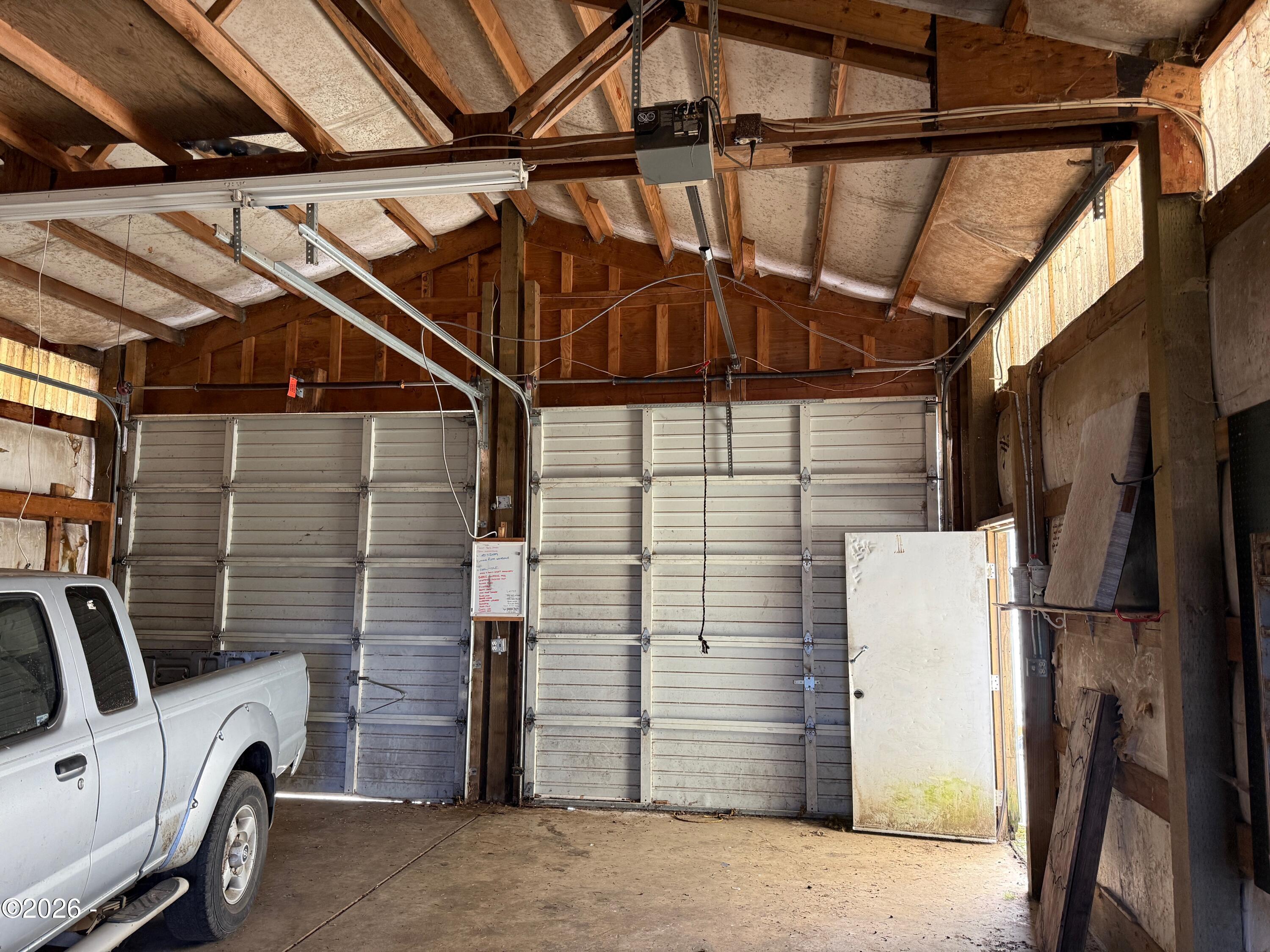 110 Camp 12 Riverside Lane Siletz, OR 97380 - Photo 46 of 48 Inside 2-Car Garage