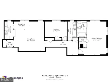 $529,500 | 3420 16th Street Northwest, Unit 102, Washington, DC 20010