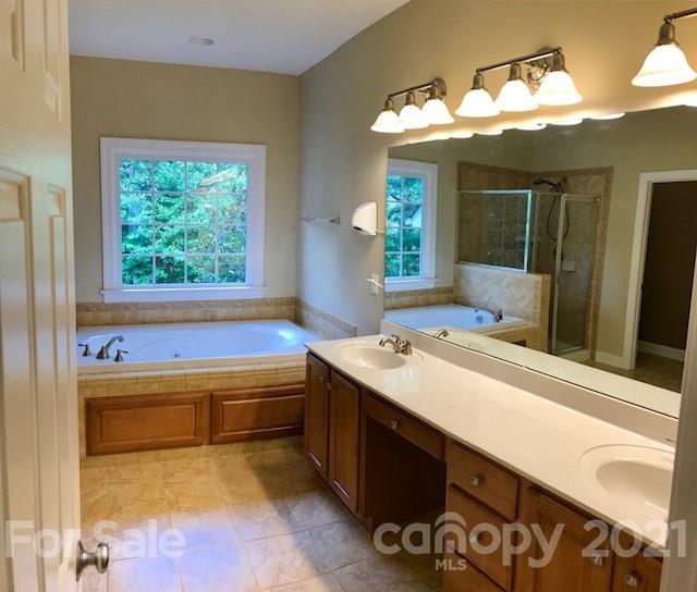 1912 Riverbank Road Waxhaw, NC 28173 - Photo 12 of 19 a bathroom with a tub sink and mirror