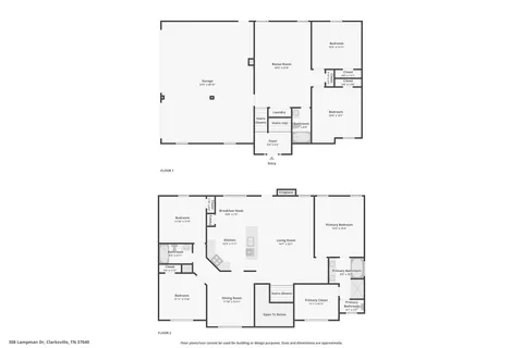 $447,400 | 794 Carrillo Drive, Clarksville, TN 37040