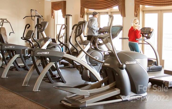 4043 Oakmere Road, Unit 953 Waxhaw, NC 28173 - Photo 17 of 21 a view of a room with gym equipment