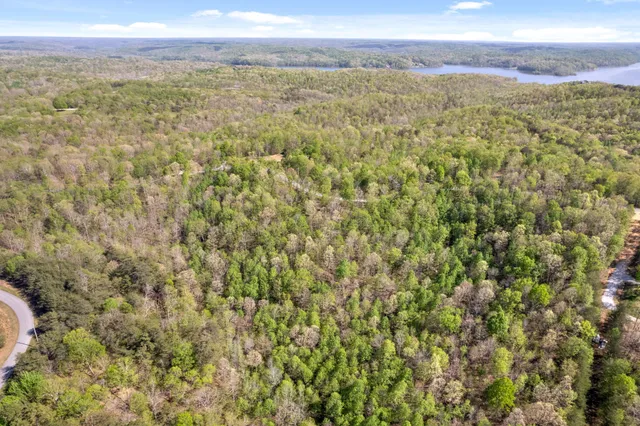 a view of a city with an outdoor space
