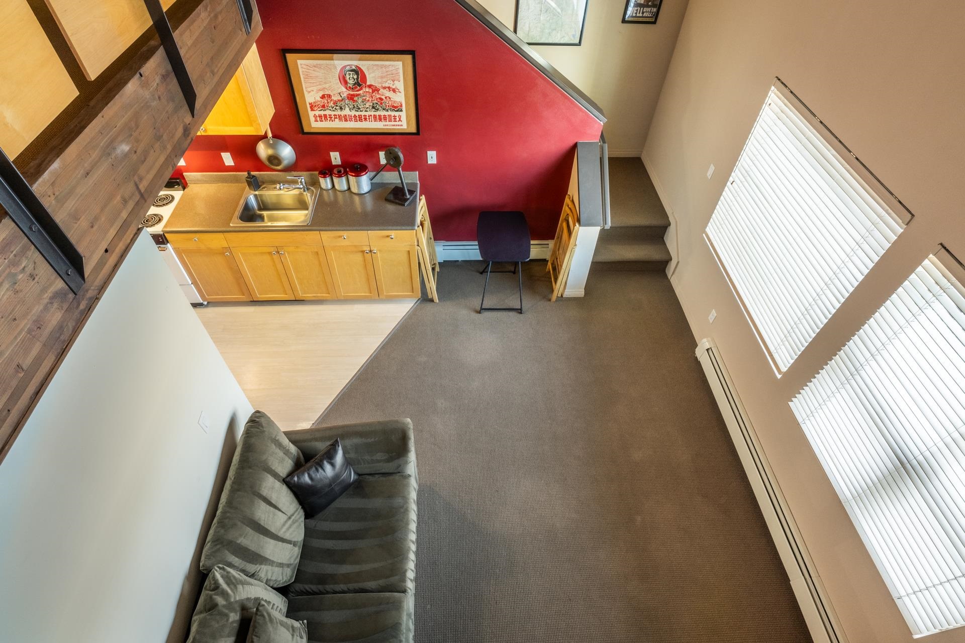 436 Old Mammoth Road, Unit 1 Mammoth Lakes, CA 93546 - Photo 16 of 23 a view of living room with furniture and a flat screen tv
