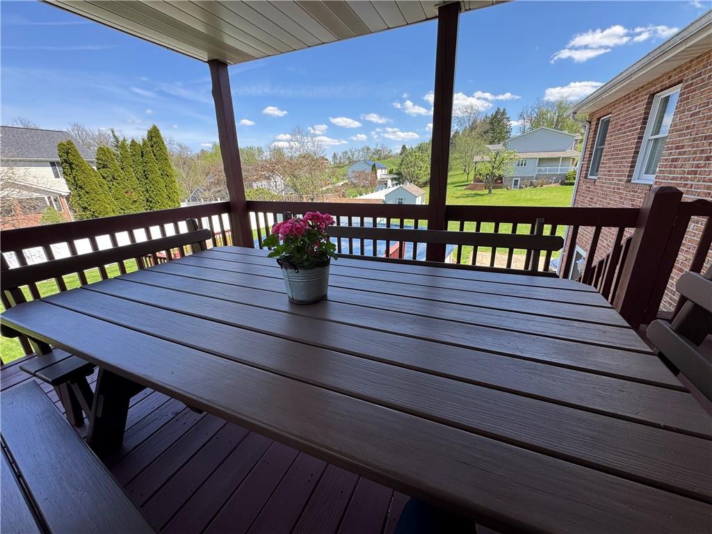 208 Pats Drive Rostraver Township, PA 15012 - Photo 48 of 50 a view of a balcony with wooden floor
