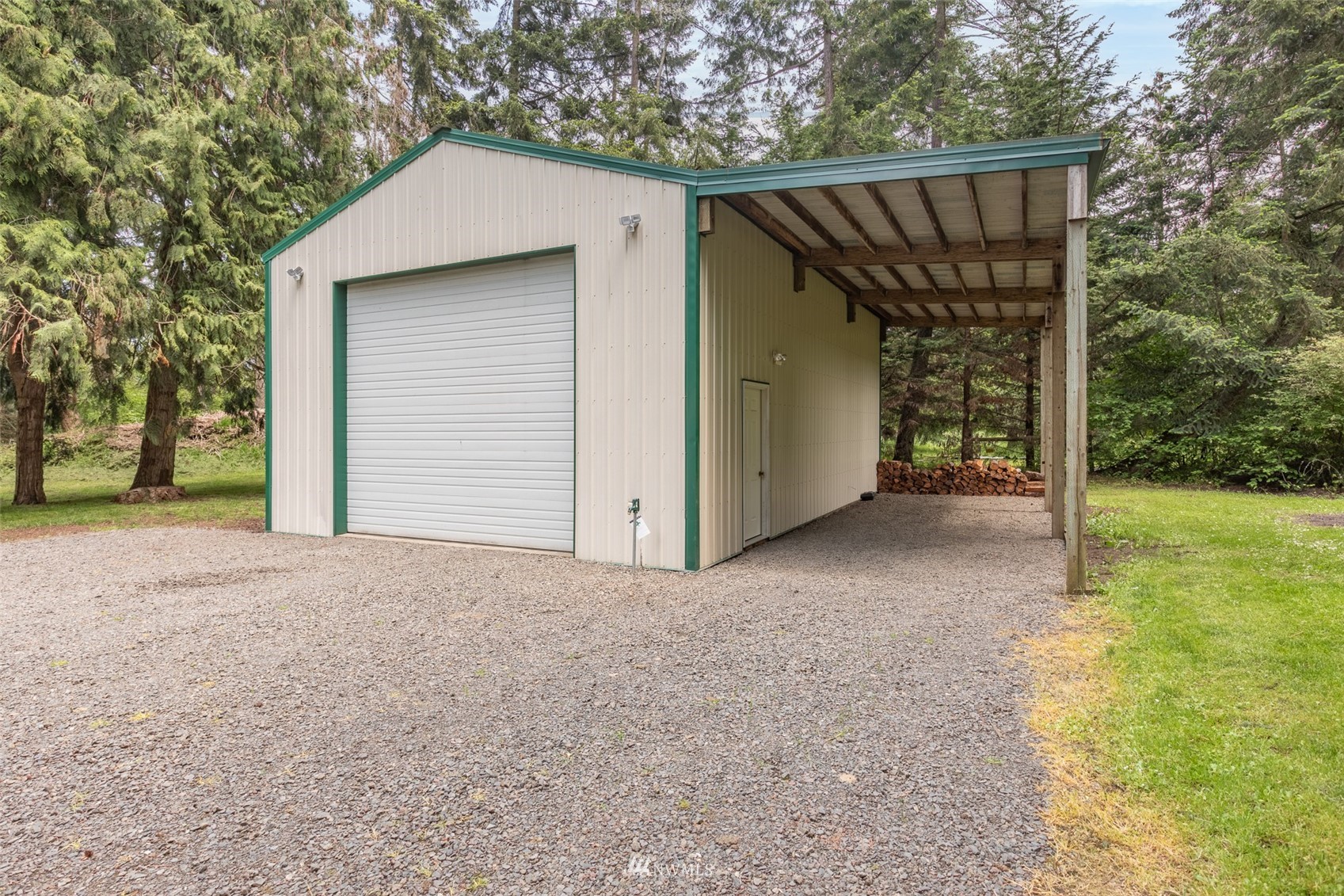 257 Riverside Road Sequim, WA 98382 - Photo 31 of 40 a view of backyard and shower