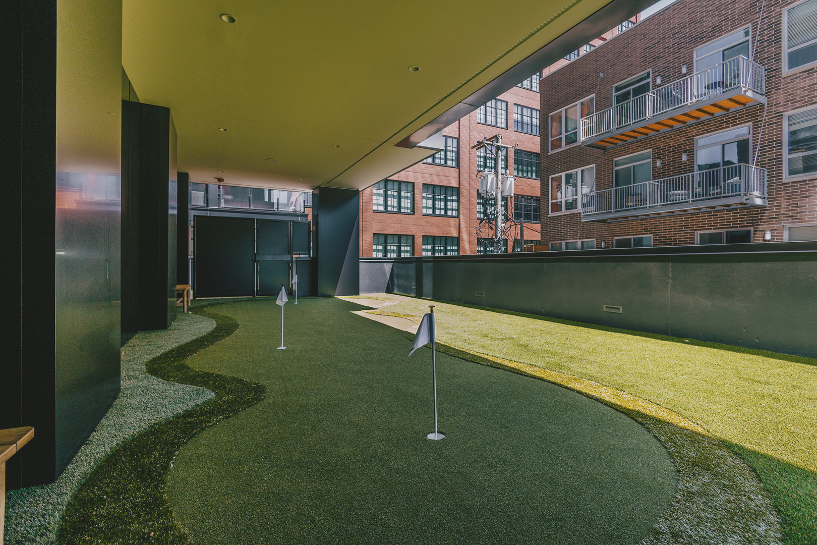 21 North May Street, Unit 1402 Chicago, IL 60607 - Photo 47 of 49 a view of a house with a swimming pool