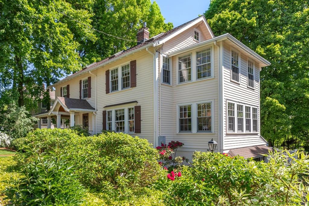 2 Highland Avenue Lexington, MA 02421 - Photo 2 of 32 a front view of a house with a yard