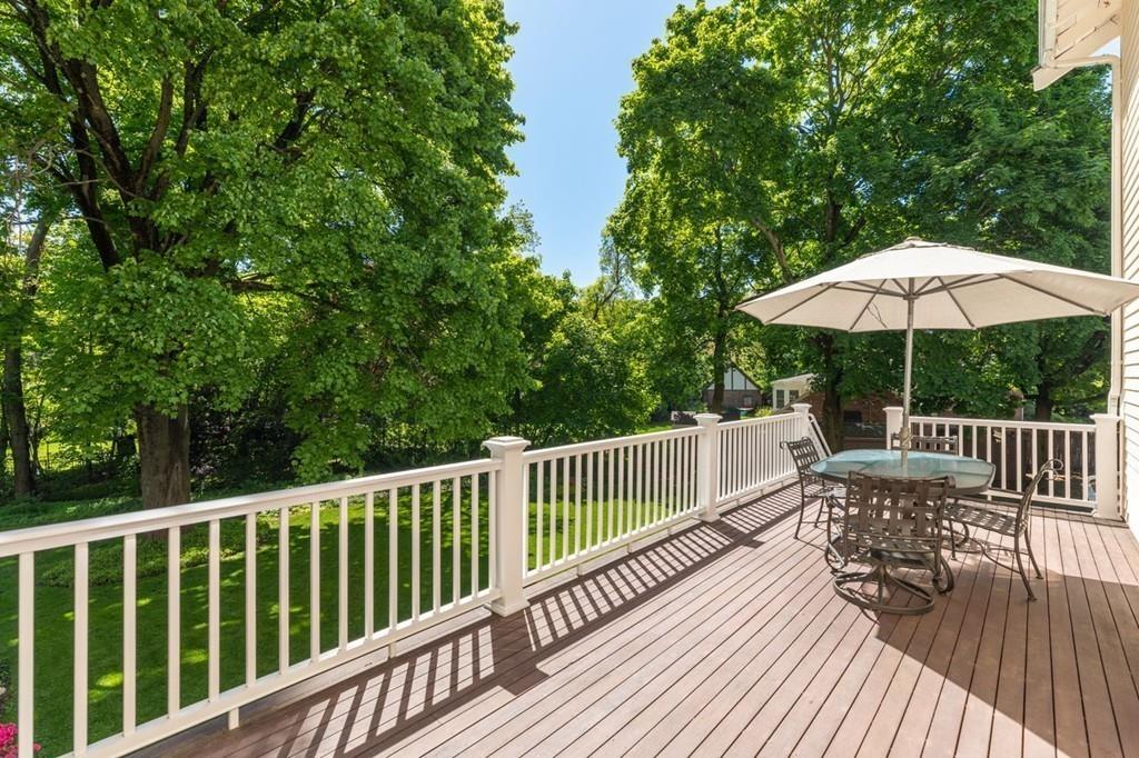 2 Highland Avenue Lexington, MA 02421 - Photo 29 of 32 a view of balcony with wooden floor and outdoor seating