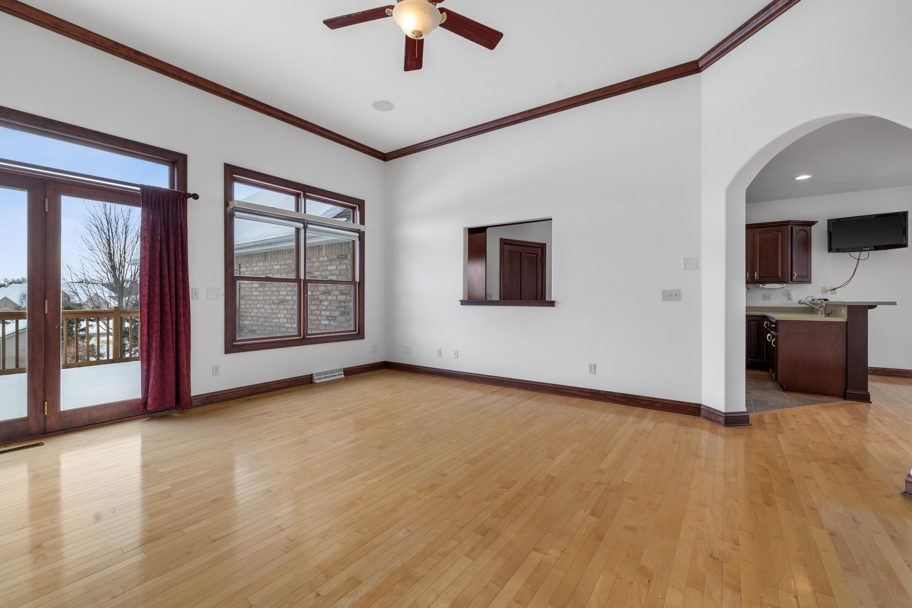 145 Victoria Circle Union Grove, WI 53182 - Photo 7 of 83 Living Room with Deck Doors