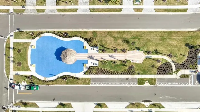 a bathroom with a shower curtain