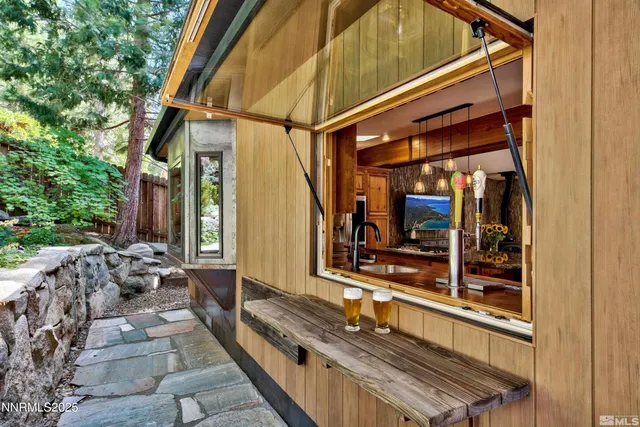 a outdoor living space with patio furniture and a potted plant
